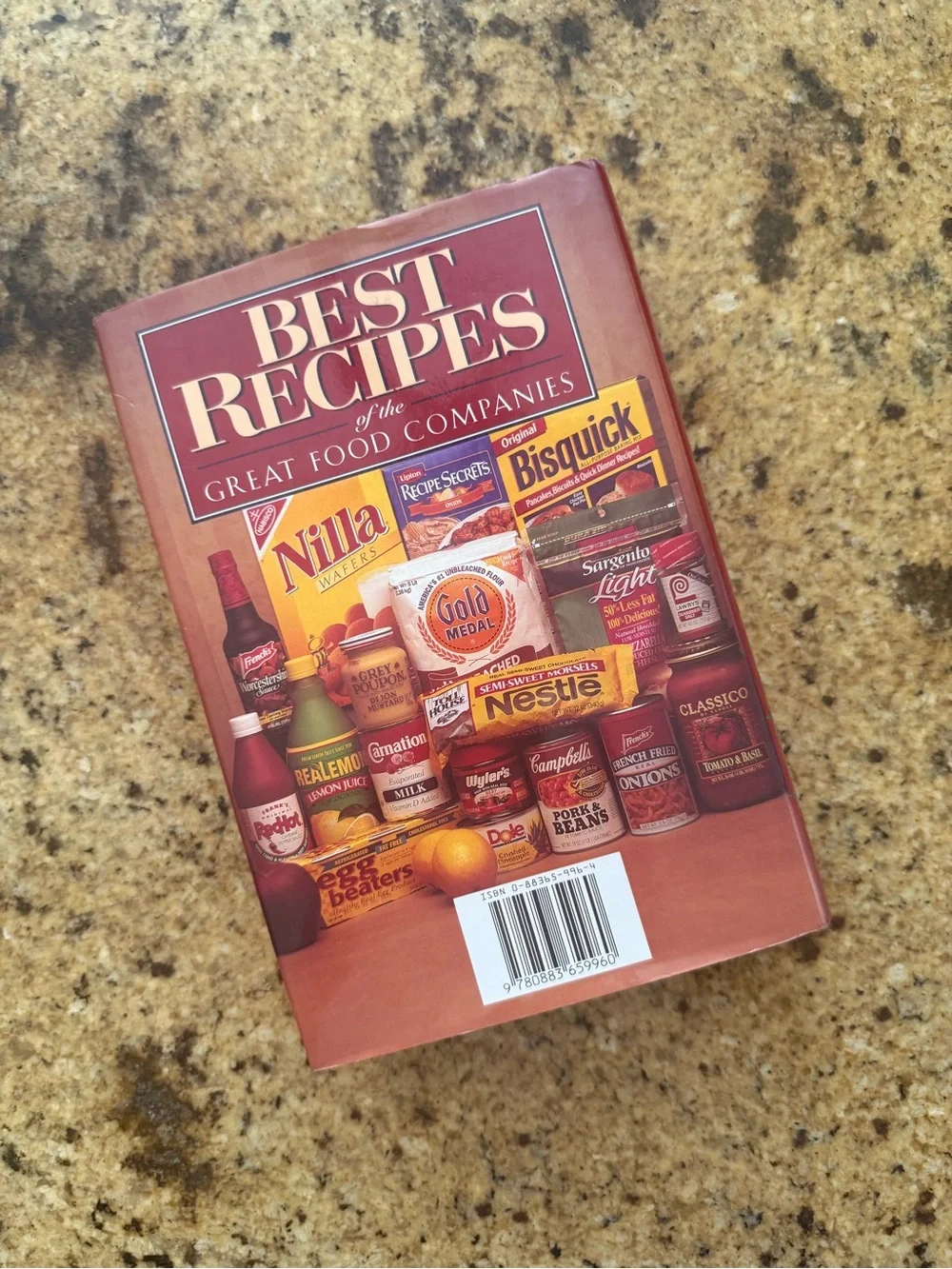 Best Recipes  of the Great Food Companies  hardcover book